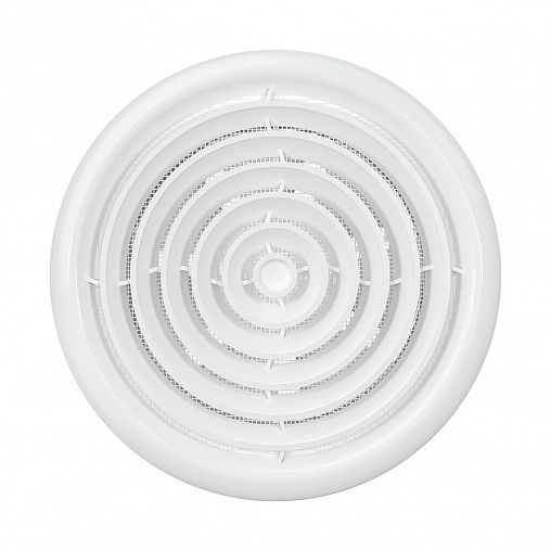 Вентилятор осевой вытяжной Era FLOW 4S C BB, c обратным клапаном, с сеткой, D 100, 14 Вт фото