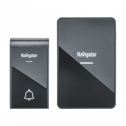 Беспроводной дверной звонок Navigator NDB-D-DC06-1V1-BL, 1 кнопка фото