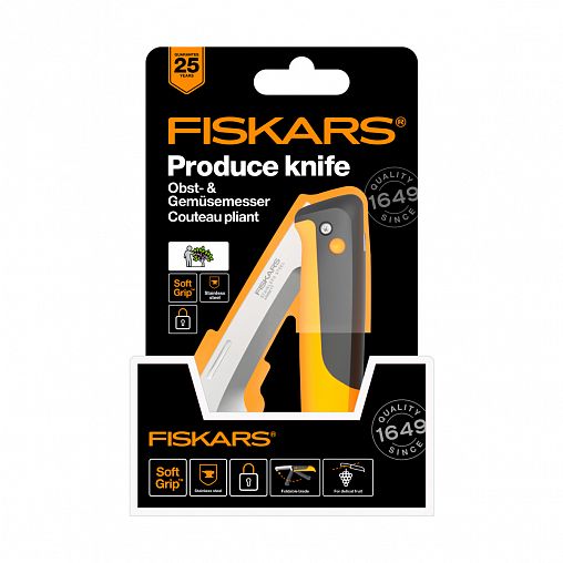 Нож садовый Fiskars K80 X-series, складной, 77 мм фото