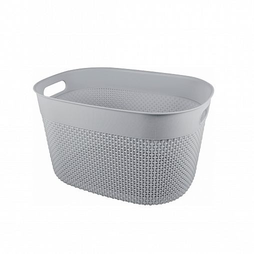 Корзина универсальная Plast Team Oslo, 380 x 284 x 221 мм, серый шторм фото