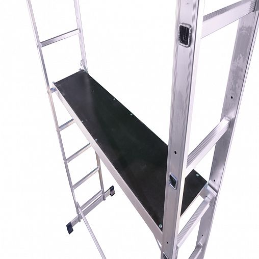 Лестница-помост Alumet SM 4006, алюминиевая, 2 x 6 ступеней, 1,7 м фото