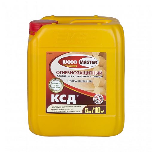 Огнебиозащитный состав для дерева Woodmaster КСД, 5 кг фото