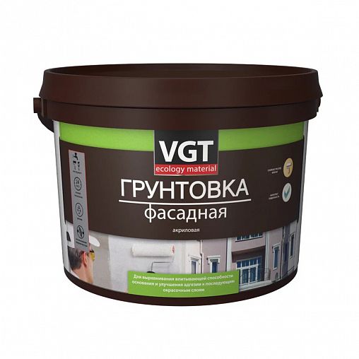 Фасадная грунтовка VGT ВД-АК-0301, 30 кг фото