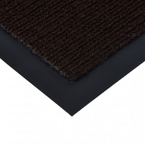 Коврик придверный Vortex Trip, влаговпитывающий, ребристый, 40 x 60 см, коричневый фото