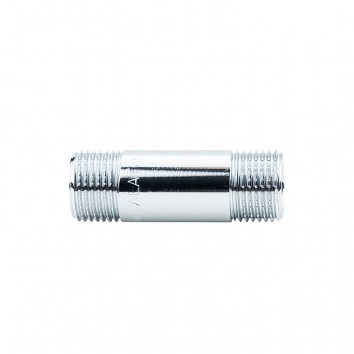 Удлинитель бочонок латунный хромированный Alato наружная резьба 1/2" x 60 мм фото