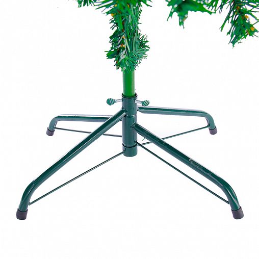 Ель искусственная Зимнее волшебство, металлическая подставка, 180 см, зеленая фото