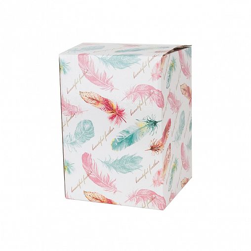 Подставка для столовых приборов Nouvelle Перья, керамика, 10 x 10 x 13,5 см фото