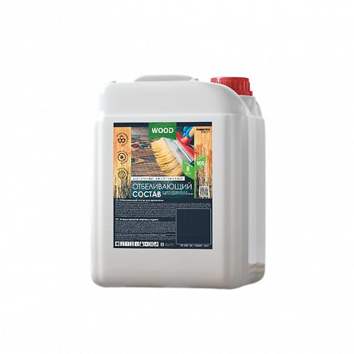 Состав отбеливающий для древесины Farbitex Profi Wood, 5 л фото