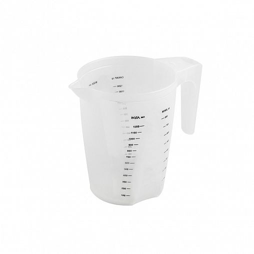 Кувшин мерный Plast Team Stockholm, пластиковый, 1,5 л фото