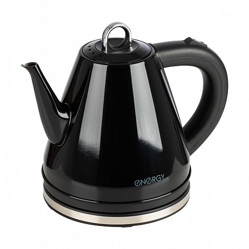 Чайник электрический Energy E-263, 1,2 л, черный фото