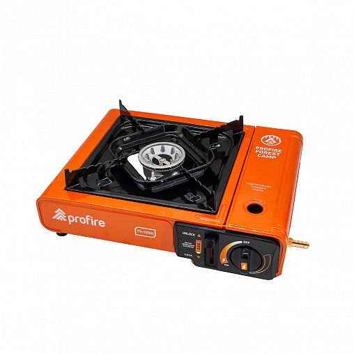 Туристическая газовая горелка Profire Forest Camp Plus TS-005N, с пьезоподжигом фото