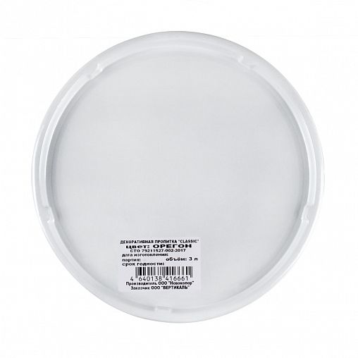 Декоративная пропитка для дерева V Classic, матовая, 3 л, орегон фото