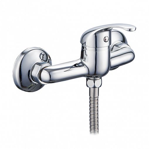 Смеситель для душа Профсан ПСМ-104-4, однорычажный, хром фото
