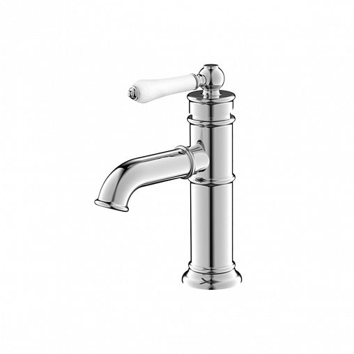 Смеситель для раковины с коротким изливом IDDIS Oxford, хром фото