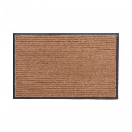 Коврик придверный SunStep Ребристый, влаговпитывающий, 60 x 90 см, бежевый фото