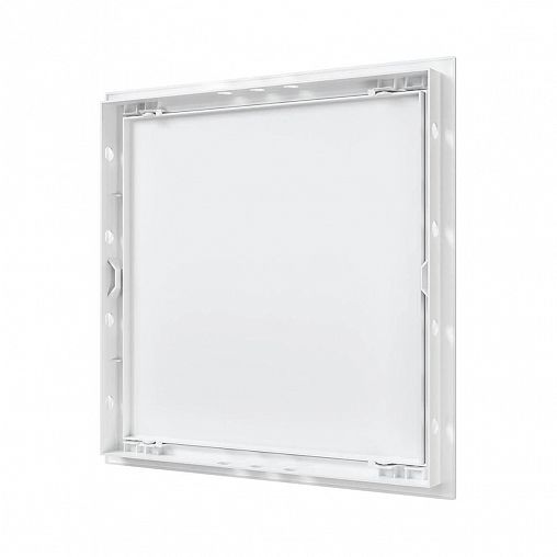 Люк-дверца ревизионная Auramax AD3030, пластик, нажимная, с фланцем 296 x 296 мм, 318 x 318 мм фото