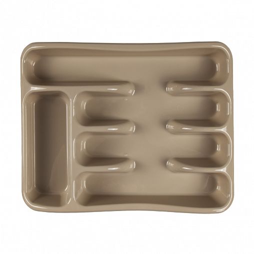 Лоток для столовых приборов Violet, 33 x 25,8 x 5,4 см, латте фото