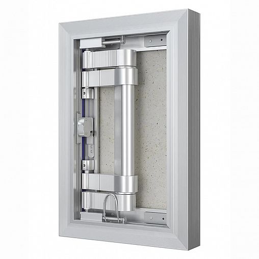 Люк-дверца ревизионная Evecs D2030 Ceramo Optimum, алюминий, скрытый монтаж, 200 x 300 мм фото