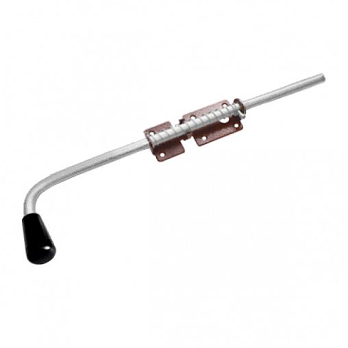 Засов с пружиной Домарт ЗСП-500 мод.2, медь антик фото