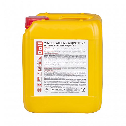 Универсальный антисептик против плесени и грибка Dali, 5 л фото