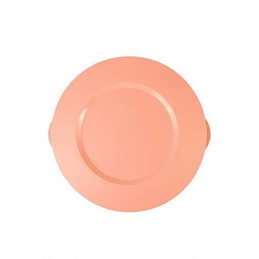 Набор пластиковых салатников Plast Team Helsinki, с крышками, 3 шт (3 л, 2 л, 1 л), персиковый фото