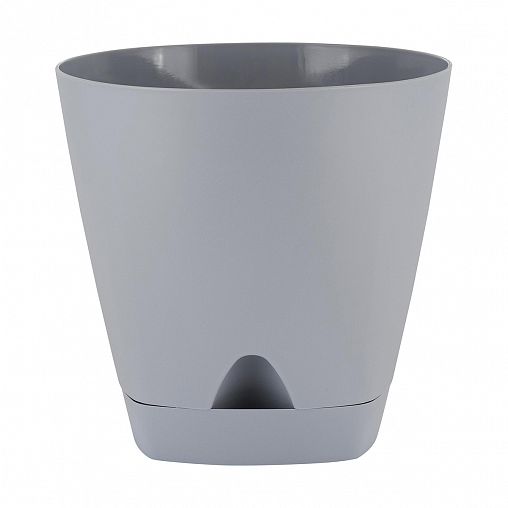 Горшок для цветов InGreen Amsterdam, с прикорневым поливом, 1,35 л, утренний туман фото