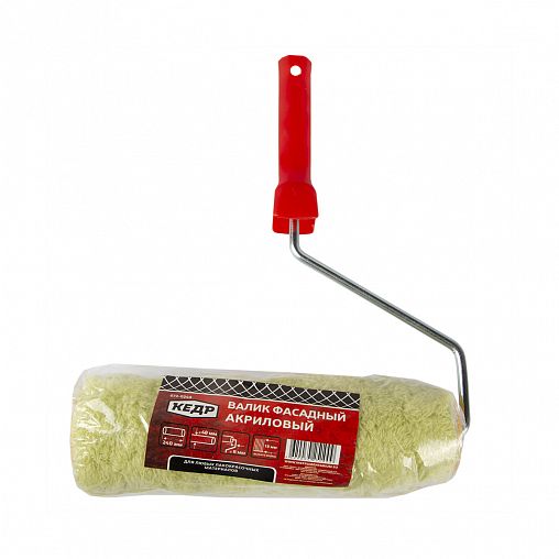 Валик акриловый фасадный Кедр, D48 x 240 мм, ворс 18 мм, бюгель 8 мм фото