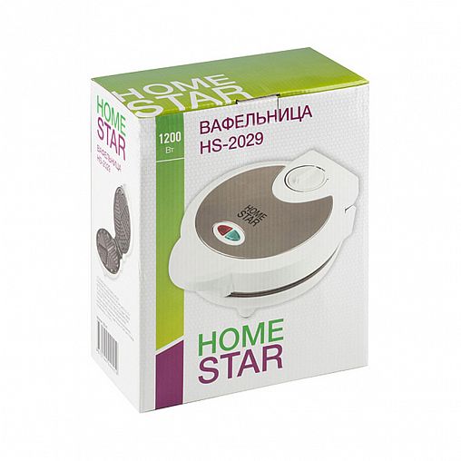 Вафельница электрическая Homestar HS-2029, 1200 Вт фото
