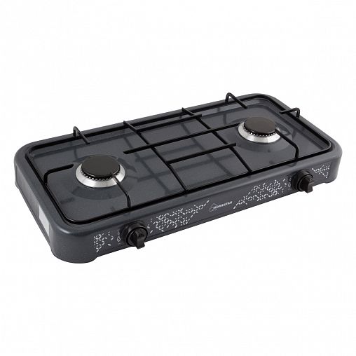 Плита газовая настольная Homestar HS-1202, 2 конфорки фото