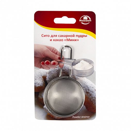 Сито для сахарной пудры и какао Мультидом Мини, d 6 см фото