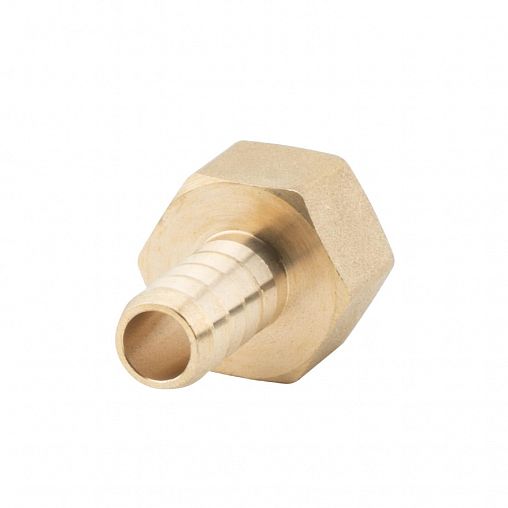 Штуцер латунный для шланга Alato с внутренней резьбой 1/2", 10 мм фото