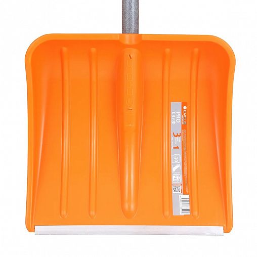 Лопата для уборки снега Cycle Skif PRO, с стеклопластиковым черенком, 380 x 365 мм фото