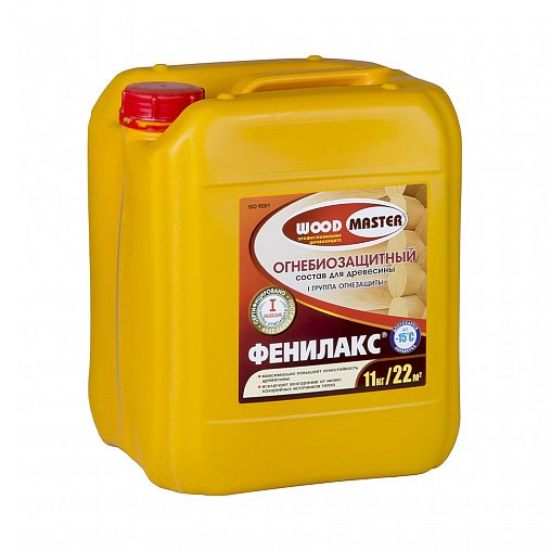 Огнебиозащитный состав для дерева Woodmaster Фенилакс, 11 кг фото