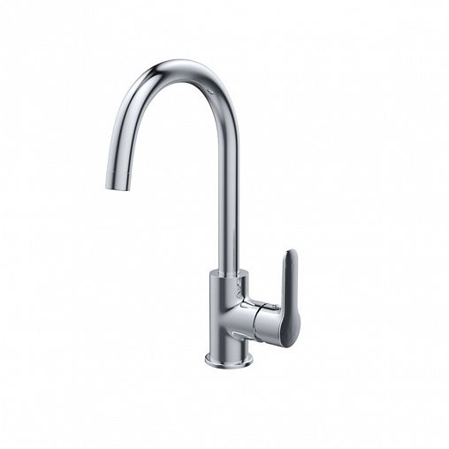 Смеситель для кухни IDDIS Cuba, хром фото