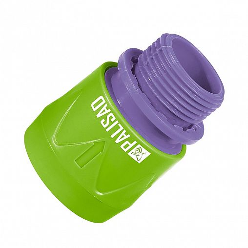 Соединитель для шлангов Palisad, быстросъемный, наружная резьба 3/4" фото