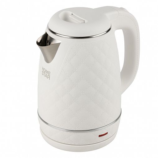Чайник электрический HomeStar HS-1007, 1,7 л, белый фото