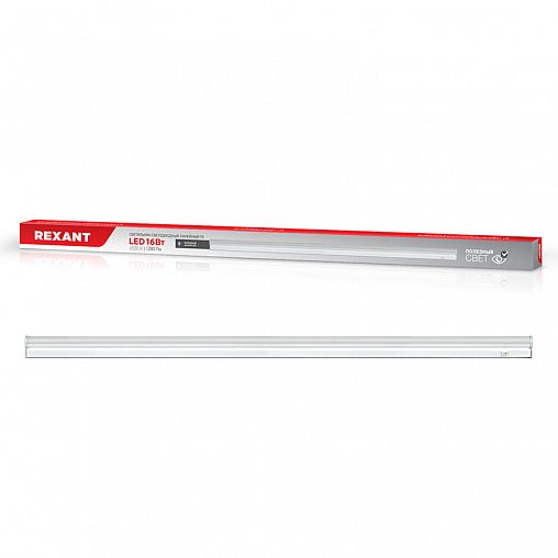 Светильник светодиодный линейный Rexant Т5-01, 16 Вт, 6500 К, IP20 фото