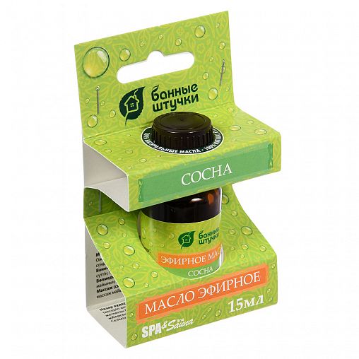 Масло эфирное Банные штучки Spa & Sauna Сосна, 15 мл фото