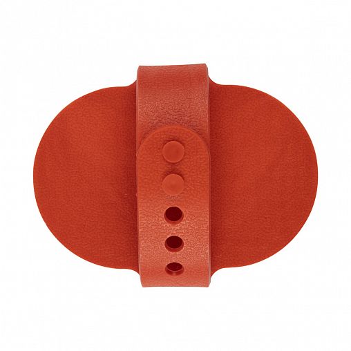 Щетка для вычесывания шерсти Рыжий кот, металлические зубчики, 12 см фото