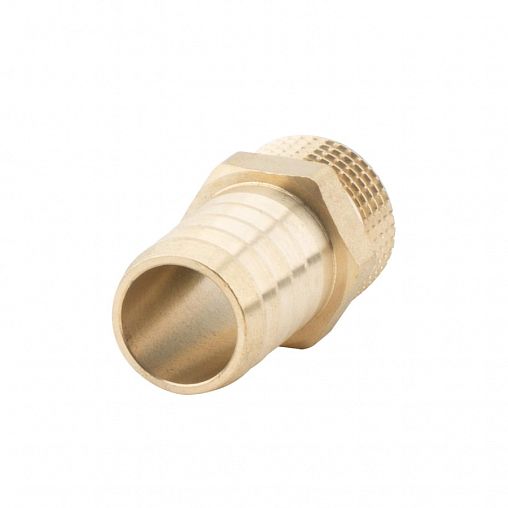 Штуцер латунный для шланга Alato с наружной резьбой 1/2", 18 мм фото