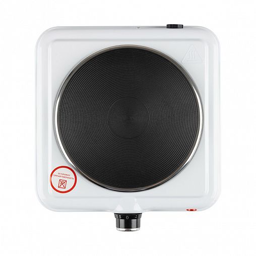 Плита электрическая настольная Homestar HS-1108, 1 конфорка, 1000 Вт, чугун фото