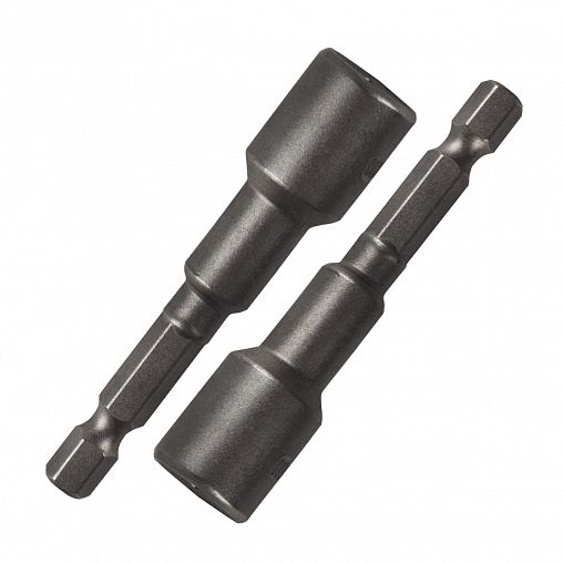 Биты с торцевыми головками Кедр, 10 x 65 мм, 2 шт фото