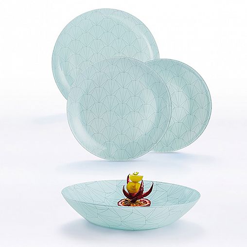 Тарелка обеденная Luminarc Luminis Turquoise, 28 см фото