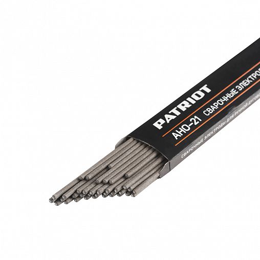 Электроды сварочные Patriot АНО-21, 2,5 мм, 1 кг фото