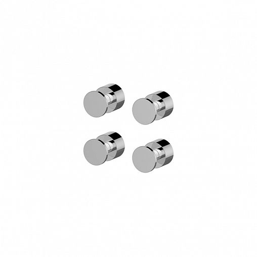 Крючок IDDIS Optima Home, 4 шт, хром фото