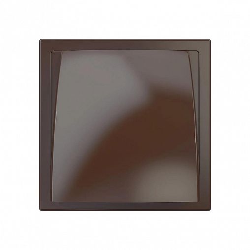 Выход стенной вытяжной Era 1515К12,5ФВ кор, 150 x 150 мм, с обратным клапаном, с фланцем D 125 мм фото