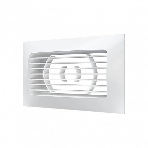 Решетка вентиляционная приточно-вытяжная Era 511РСФ, ABS-пластик, с фланцем 110 x 55 мм, 140 x 85 мм фото