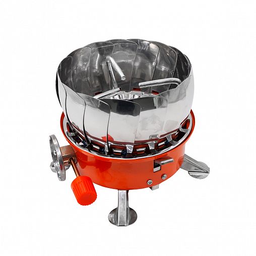 Туристическая газовая горелка Profire Tulip TS-001T, с пьезоподжигом фото