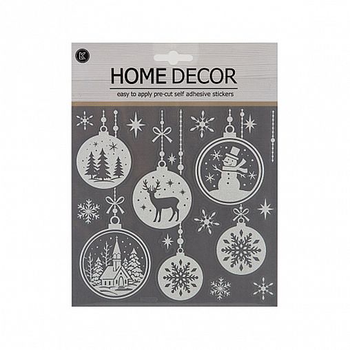 Наклейка интерьерная новогодняя Волшебная страна Волшебство, 22,9 x 18,4 см фото