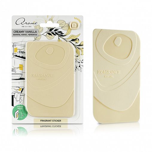 Ароматизатор для дома АЕР Fragrant Sticker Creamy vanilla фото